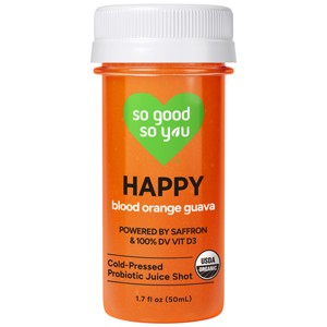 So Good So You Happy Blood Orange Guava Organic Probiotic Shot - 1.7 fl oz - 1 of 4