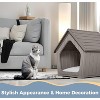 Decksplore Cat House for Outdoor Indoor Weatherproof Cat Shelters for Small Outdoor Shelter - 4 of 4
