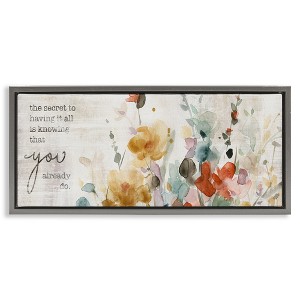 Stupell Industries Knowing You Have It Motivational, 25" x 11" - 1 of 4