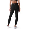 Future Planet Women's Nova Premium Performance Sport Athletic Leggings Yoga Pants Tight Black - 3 of 4