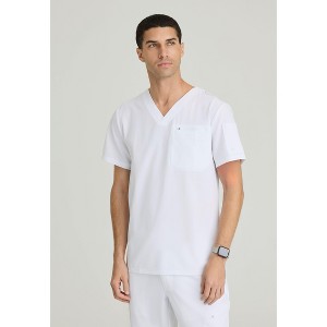 Barco Unify Men's Rally 3-Pocket V-Neck Scrub Top - 1 of 4