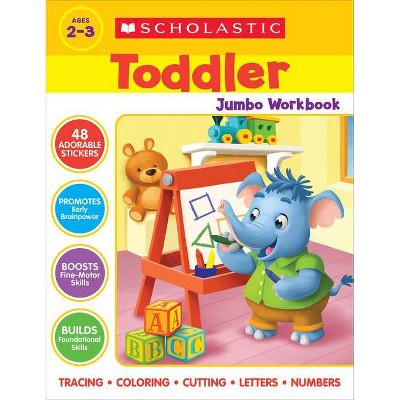 Second Grade Jumbo Workbook: Scholastic Early Learners (jumbo Workbook) -  (paperback) : Target