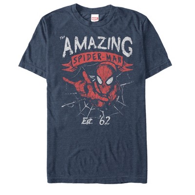 Men's Marvel Spider-man Est 62 T-shirt : Target