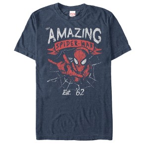 Men's Marvel Spider-Man Est 62 T-Shirt - 1 of 4