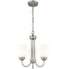 Millennium Lighting Ivey Lake 3 - Light Chandelier in  Satin Nickel - 4 of 4