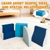 Climbing Toys for Toddlers, Soft Climb and Crawl Playset Indoor Baby Soft Foam Blocks for Climbing, Crawling - 4 of 4