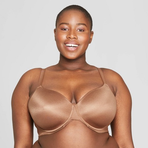 Women's Superstar Lightly Lined T-shirt Bra - Auden™ Cocoa 40ddd : Target
