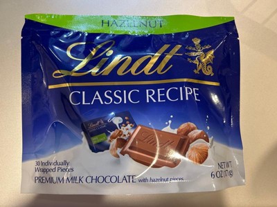 Lindt Classic Recipe Hazelnut Milk Chocolate Candy Pouch - 6oz : Target