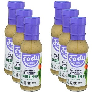 Fody Food Garden Herb Dressing - Case of 6 - 8 fl oz - 1 of 2