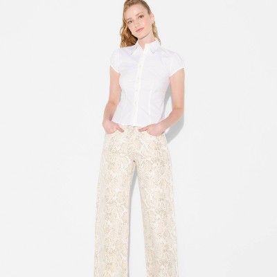 Women's Puff Sleeve Button-Down Shirt - Wild Fable™