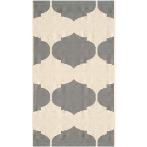 Courtyard CY6162 Power Loomed Indoor and Outdoor Rug - Safavieh - 1 of 3