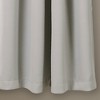 Lush Décor Insulated Grommet Blackout Window Curtain Panels Light Gray 52X45 Set - image 4 of 4