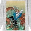 Usagi Yojimbo Miyamoto Usagi Fighting On Dragon Crew Neck Long Sleeve Athletic Heather Adult Tee - 2 of 2