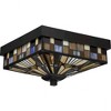 Quoizel Lighting Inglenook 2 - Light Flush Mount in  Valiant Bronze - 2 of 4