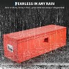 Industrial Steel Truck Tool Box w/Gas-Shock Lid,Pry-Resistant Security & Weatherproofing Toolbox Organizer - 4 of 4