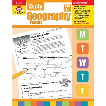 Daily Geography Practice - by  Evan-Moor Corporation (Paperback)