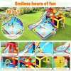 HOMDOX 175.2" × 137.8" × 81.9" Inflatable Water Slides Park Bounce House w/Blower Pool Premium Quality - In/Outdoor - Wet & Dry - Sets Up in Minutes - 4 of 4