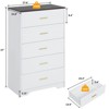 Farmhouse Wood Dresser for Bedroom, Drawers of Dressers - 2 of 4