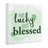 Stupell Industries Just Blessed Green Shamrocks, 12" x 12" - 3 of 4