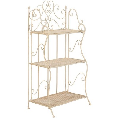 Torus 3-tier Indoor And Outdoor Shelf - Pearl White - Safavieh : Target