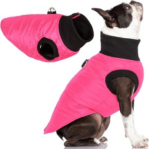 Gooby G21 Bomber Dog Jacket Pink, Large - 1 of 1