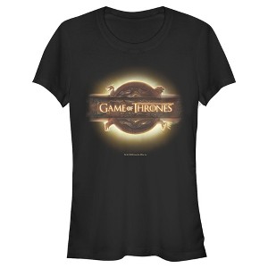 Juniors Womens Game of Thrones Logo Glow T-Shirt - 1 of 3