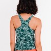 Women's Calypsa Maya Tankini Swim Top With Removable Cups - 2 of 4