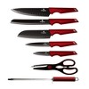 Berlinger Haus 6-piece Knife Set With Magnetic Holder With Ergonomic  Soft-touch Handle, Does Not Slip, Elegant Design : Target