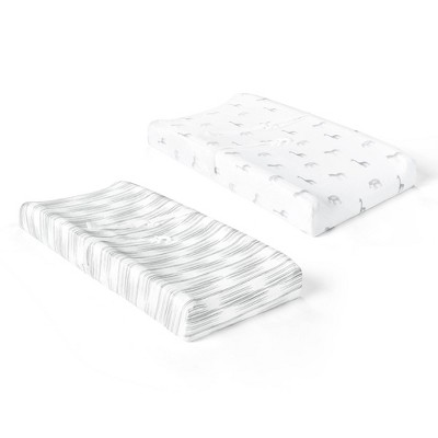 Lush Décor Soft & Plush Changing Pad Cover - 2pk