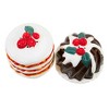 Tag 3.5 Inch Sugar Plum Cakes S & P Set Christmas Cherries Salt And Pepper Shakers - 2 of 3