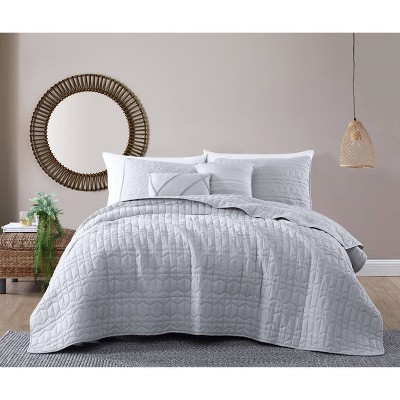Kori Enzyme Washed Quilt Set - Geneva Home Fashion