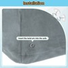 Unique Bargains Non-Slip Washable Couch Sofa Armchair Covers with Twist Pins - 4 of 4