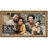 PosterPalooza | 8x4 Wood Antique Frame with UV Acrylic, 4 Finishes: Bronze, Gold, Silver, and Black - 2 of 4