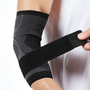 Unique Bargains Elbow Compression Sleeve 1 Pair - 1 of 4