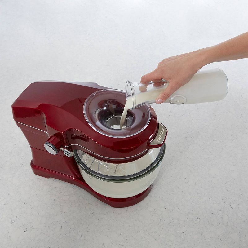 Kenmore Elite Ovation 5qt Stand Mixer with Pour-In Top, 500W - Red, 6 of 16