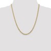 Black Bow Jewelry 3.75mm, 14k Yellow Gold, Solid Concave Anchor Chain Necklace - 2 of 4
