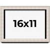 PosterPalooza | Minimalist Shadow Box Silver Picture Frame - UV Acrylic, Backing Board, Hanging Hardware - 2 of 4
