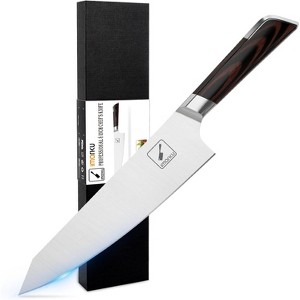 imarku Damascus Chef Knife, 8 Inch Japanese Kitchen Knife, Powder Steel Forged Super Sharp Knife for Collection, Chef's Knives, Best Gifts - 1 of 4