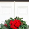 Haute Decor Adapt Premium Adjustable Length Wreath Hanger Holds 30 lbs Super Easy Adjustment Matte White - 4 of 4
