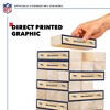 NFL Seattle Seahawks Giant Wooden Tumbling Tower - 3 of 4