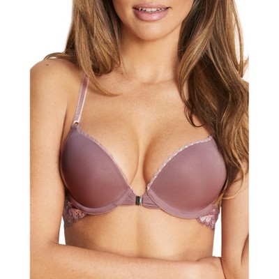 Adore Me Women's Lidia Plunge Bra 30dd / Deauville Mauve Beige