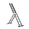 Cesicia 19FT Black Metal 7-in-1 5-Step Folding Ladder - 4 of 4