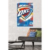 Trends International NBA Oklahoma City Thunder - Maximalist Logo 23 Unframed Wall Poster Prints - 2 of 4