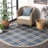 Beach House BHS282 UV & Stain Resistant Non-Shedding Power Loomed Indoor/Outdoor Rugs - Safavieh - 3 of 4