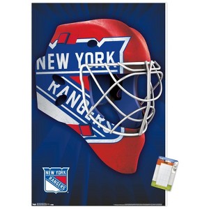 Trends International NHL New York Rangers - Mask 16 Unframed Wall Poster Prints - 1 of 4