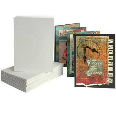 Arnold Grummer Zig-Zag Book, 4-1/2 x 5-3/4 Inches, White, pk of 12