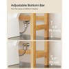 SONGMICS Over The Toilet Storage, 4-Tier Over Toilet Bathroom Organizer with Adjustable Shelf, Fit Most Toilets, Space-Saving - 4 of 4