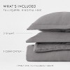 Cloud Weave Textured Comforter Set, Plush All-Season Down Alternative, Ultra Soft, 3-Piece Set - Becky Cameron - 4 of 4