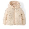 The Children's Place Baby Girls Long Sleeve Print Midweight Microfleece Lined Puffer Jacket - 2 of 4
