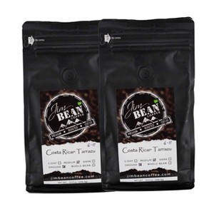 Jim Bean Coffee 14 oz Costa Rican Tarrazu Ground Coffee - Pack of 2 - 1 of 4
